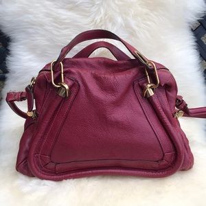Chloe Paraty Top Handle Leather Bag (small)